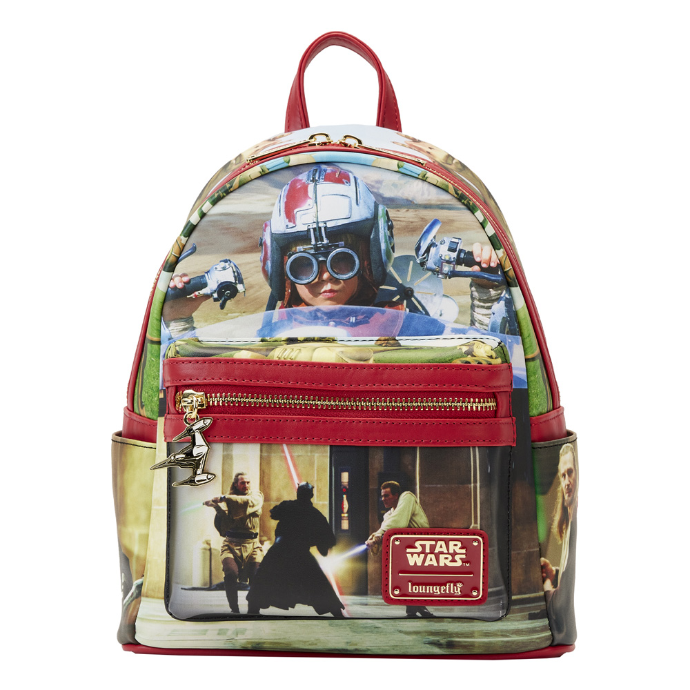 Loungefly Star Wars The Phantom Menace Scenes mini ranac STBK0379