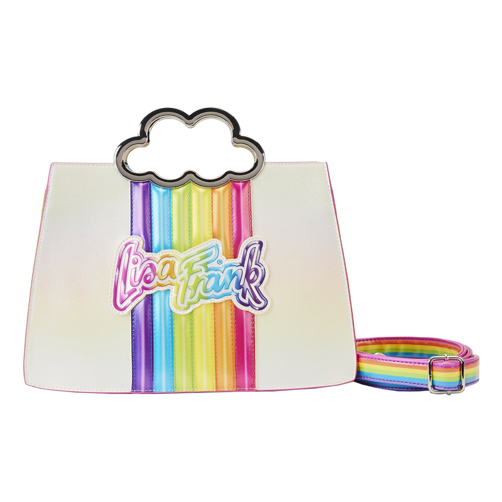 Loungefly Lisa Frank Rainbow Cloud LSFTB0003 crossbody torba
