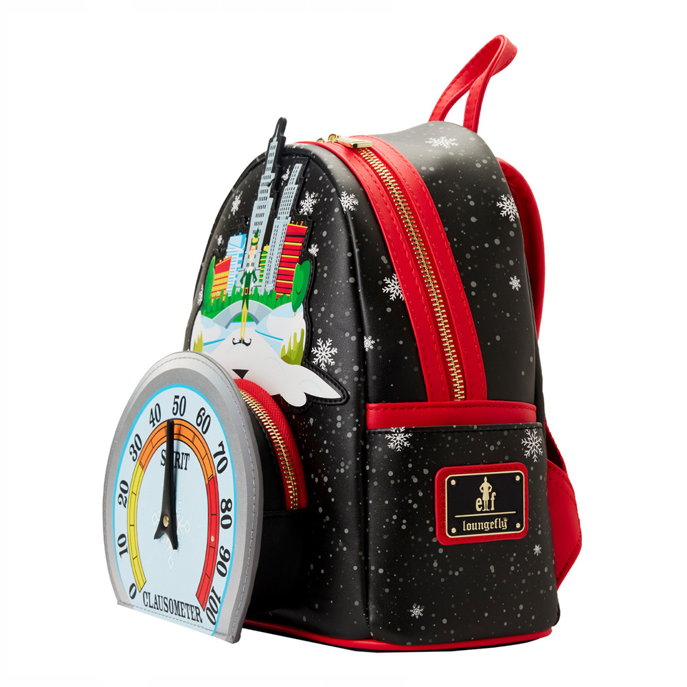 Loungefly Elf Clausometer ELFBK0006 svetleći mini ranac