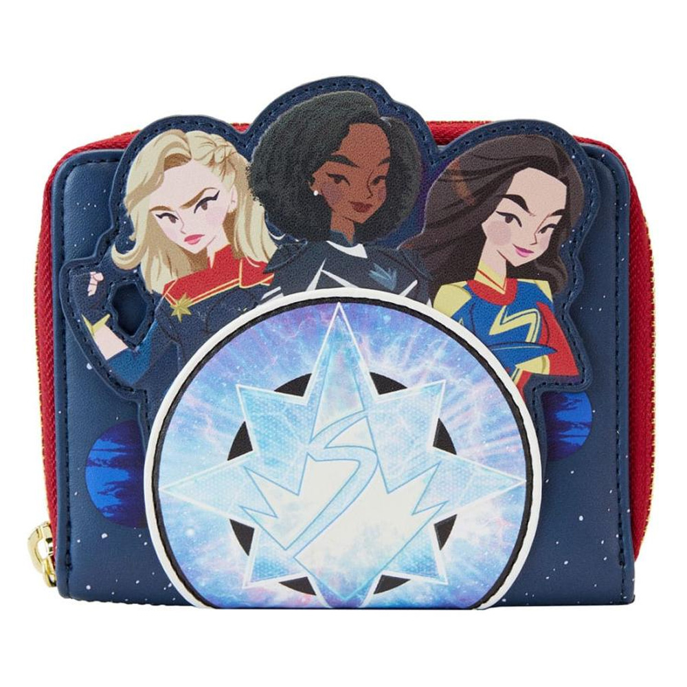 Loungefly Marvel Studios The Marvels grupni zip-novčanik