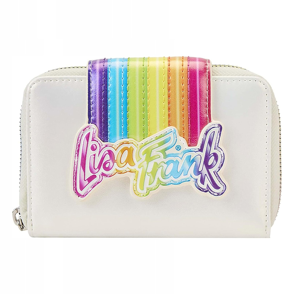 Loungefly Lisa Frank Rainbow Logo LSFWA0005 zip novčanik