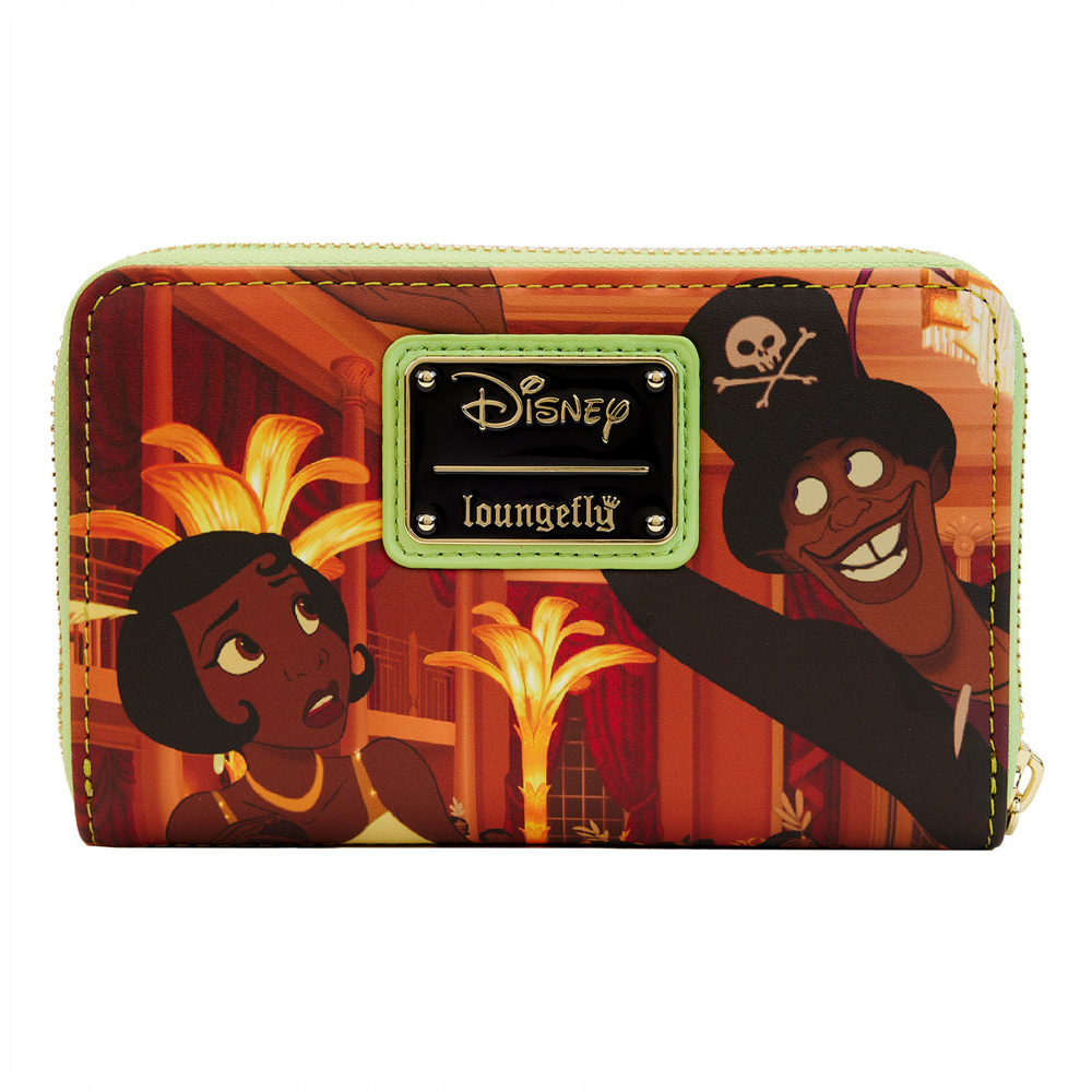 Loungefly Disney The Princess and the Frog Princess Scene zip-novčanik