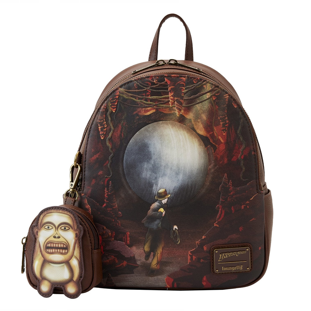 Loungefly IJBKS0001 Indiana Jones Raiders mini ranac sa torbicom za novčiće