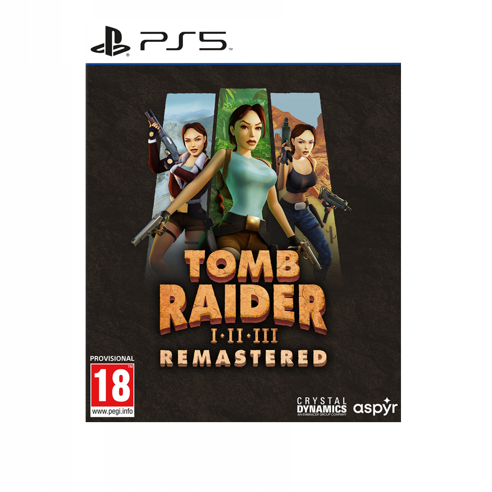 Tomb Raider I-III Remastered Starring Lara Croft PS5 fizička igra