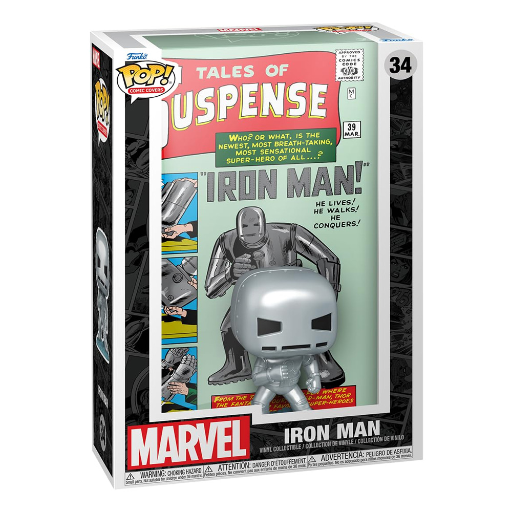 Funko POP! Comic Covers Marvel Iron Man Tales of Suspense #39 vinil bobblehead