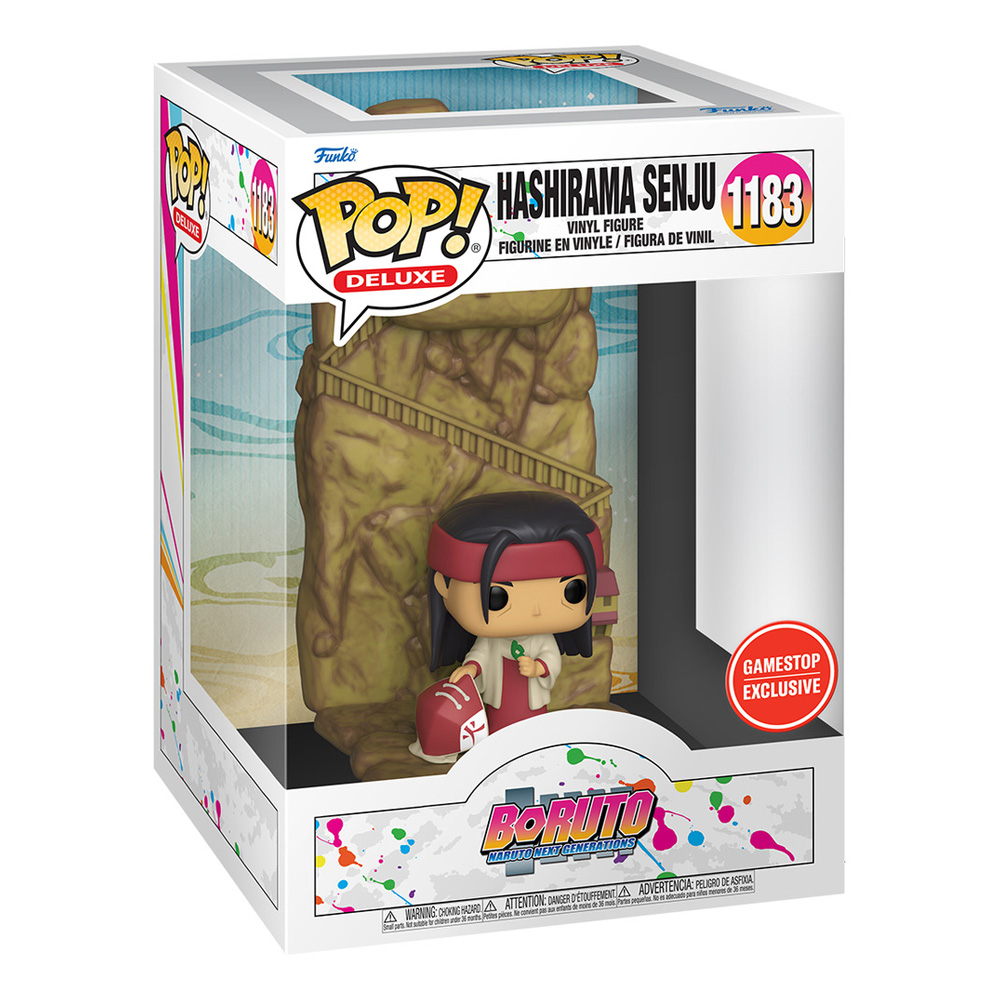 Funko POP! Deluxe Boruto Naruto Hashirama Senju #1183 Hokage Rock