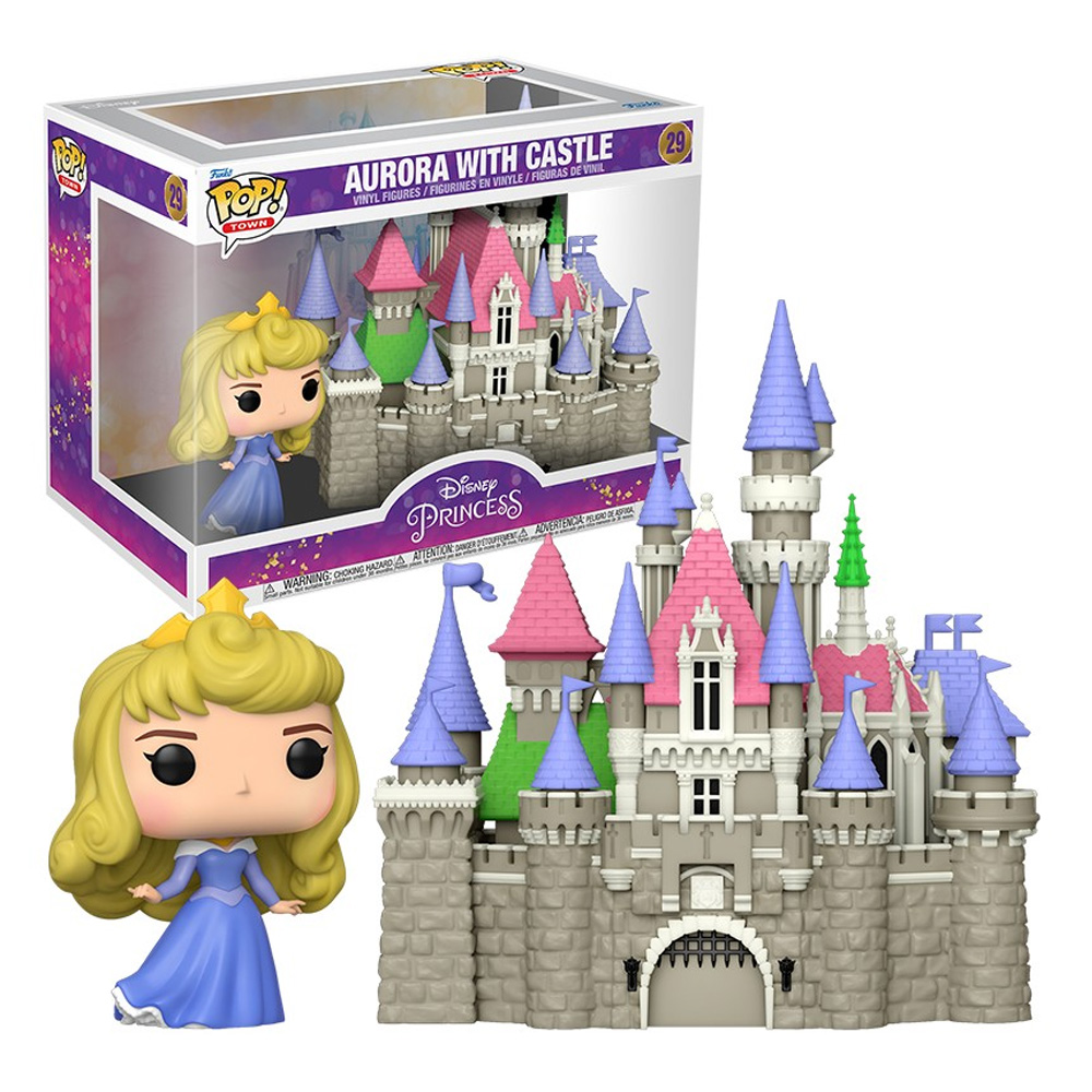 Funko POP! Town Disney Princess Aurora sa zamkom #29