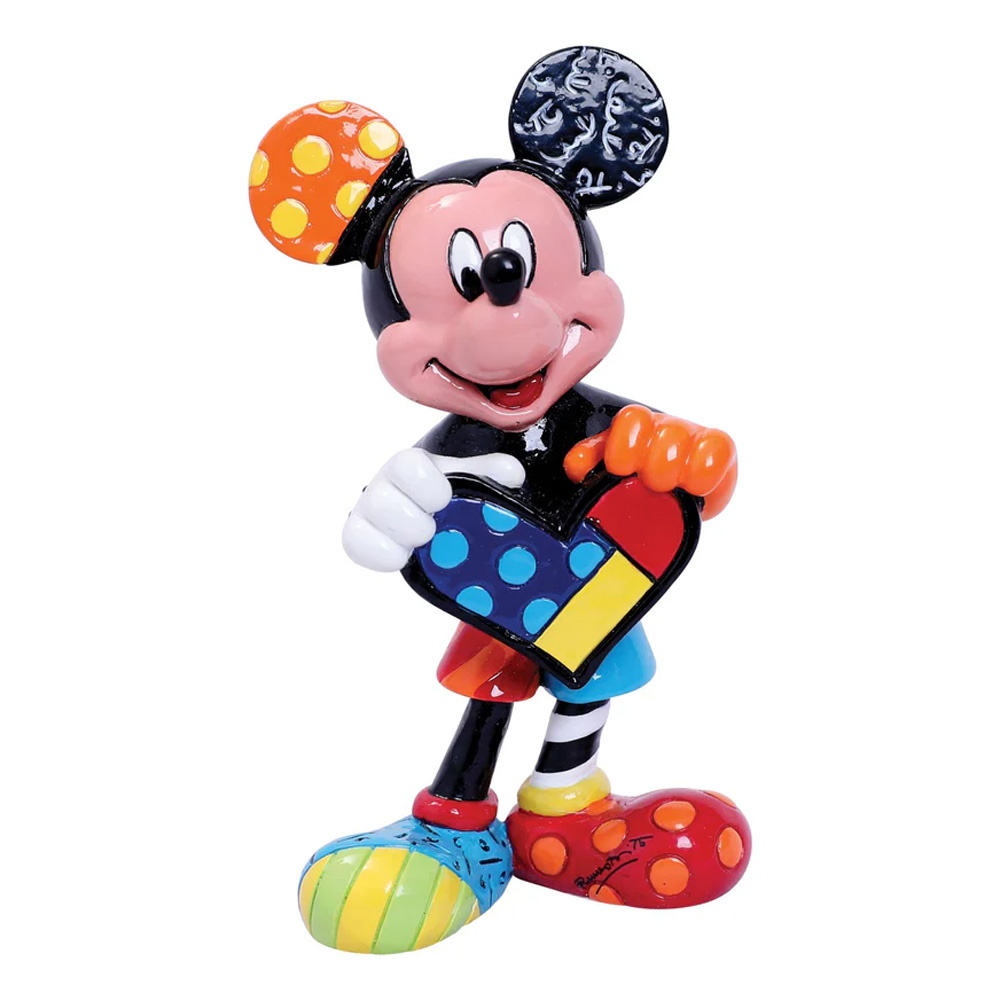 Disney Britto Mickey Mouse sa srcem mini figura 9 cm