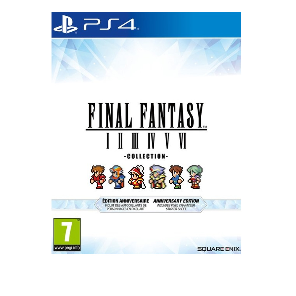 Square Enix Final Fantasy I-VI Collection Anniversary Edition PS4 RPG igra sa 6 remastera