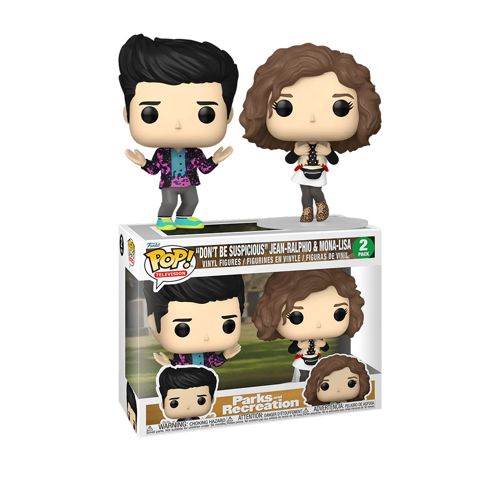 Funko Pop! Parks and Recreation 15th Anniversary Jean-Ralphio i Mona-Lisa 2-pack