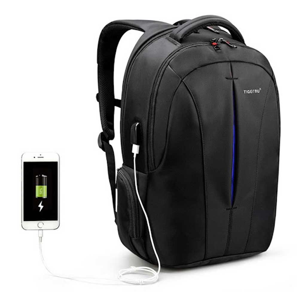 Tigernu T-B3105U Black&Blue ranac za laptop 15,6 inch sa USB portom