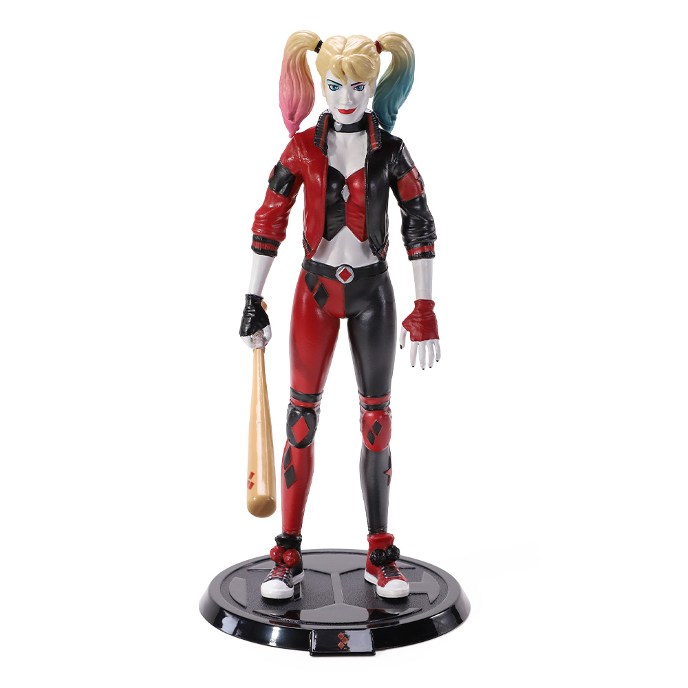 Noble Collection DC Suicide Squad Harley Quinn Bendyfig 19 cm