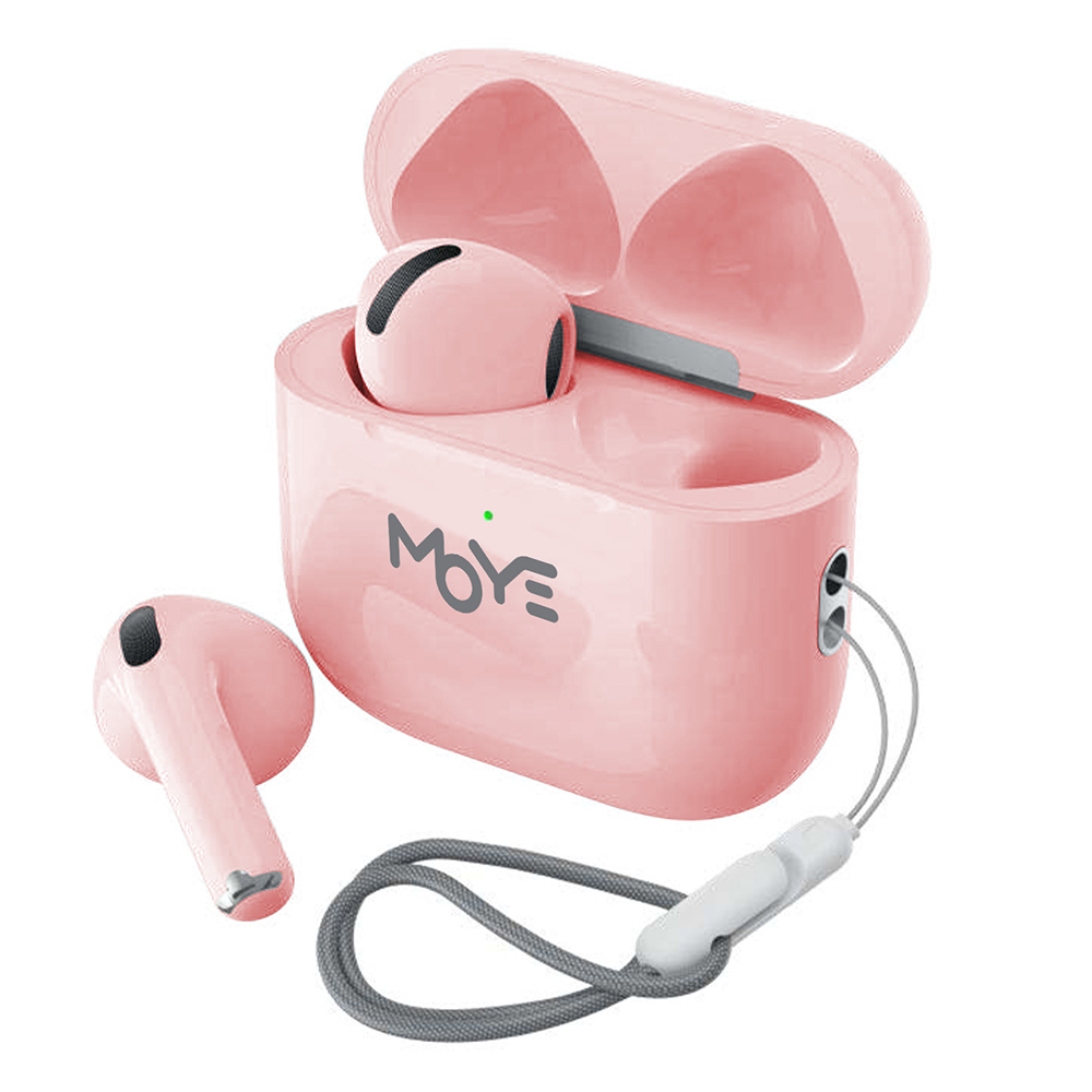 Moye Aurras 3 Lite Pink TWS bežične bubice Bluetooth 5.4