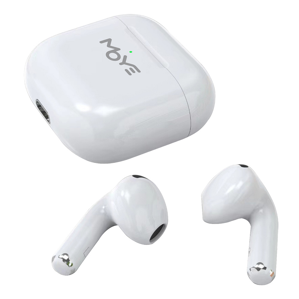 Moye Aurras 3 Lite True Wireless Earphones White