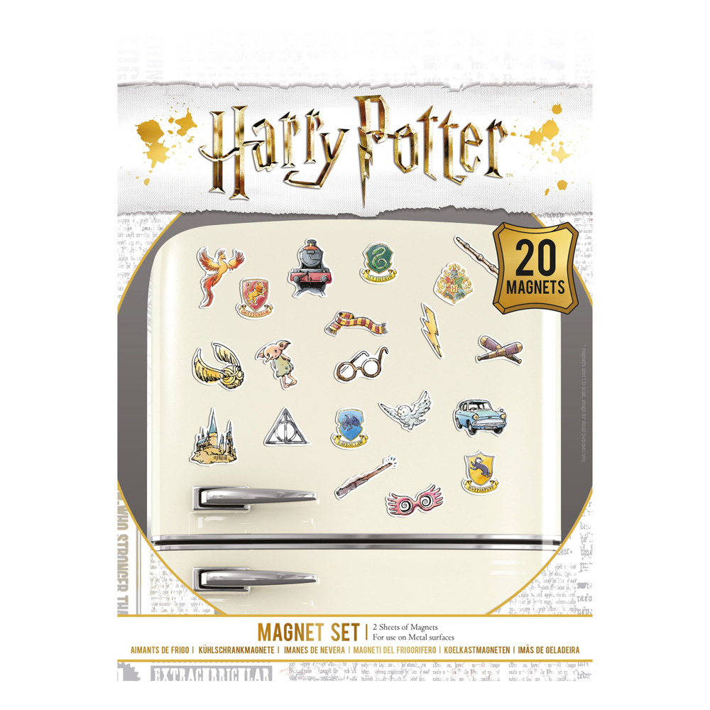 Pyramid International Harry Potter Whimsical Magnet Set - 20 Pieces