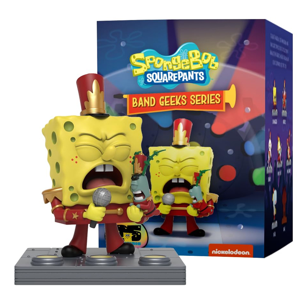 Mighty Jaxx SpongeBob SquarePants: Band Geeks Series blind box – nasumična vinil figura