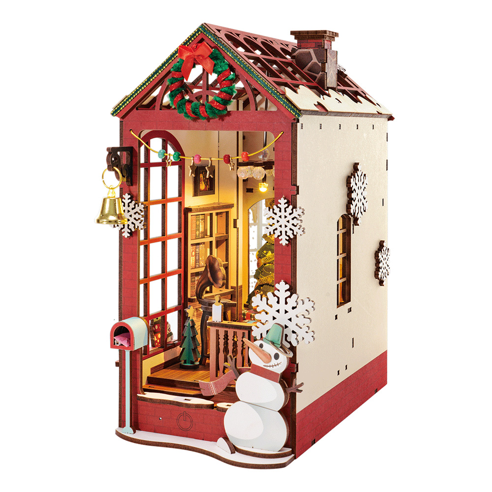Rolife TGC06 Christmas Street Book Nook DIY set 289 delova