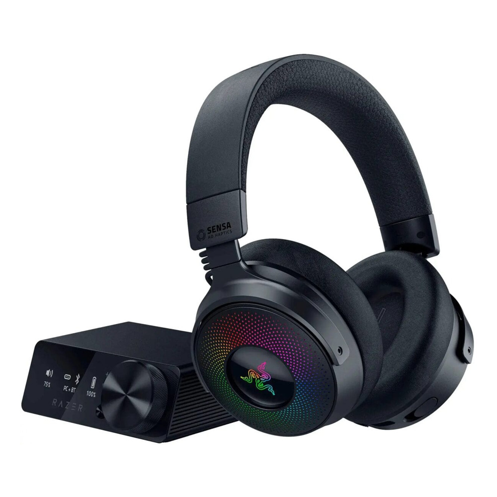 Razer Kraken V4 Pro bežične gaming slušalice sa OLED hubom