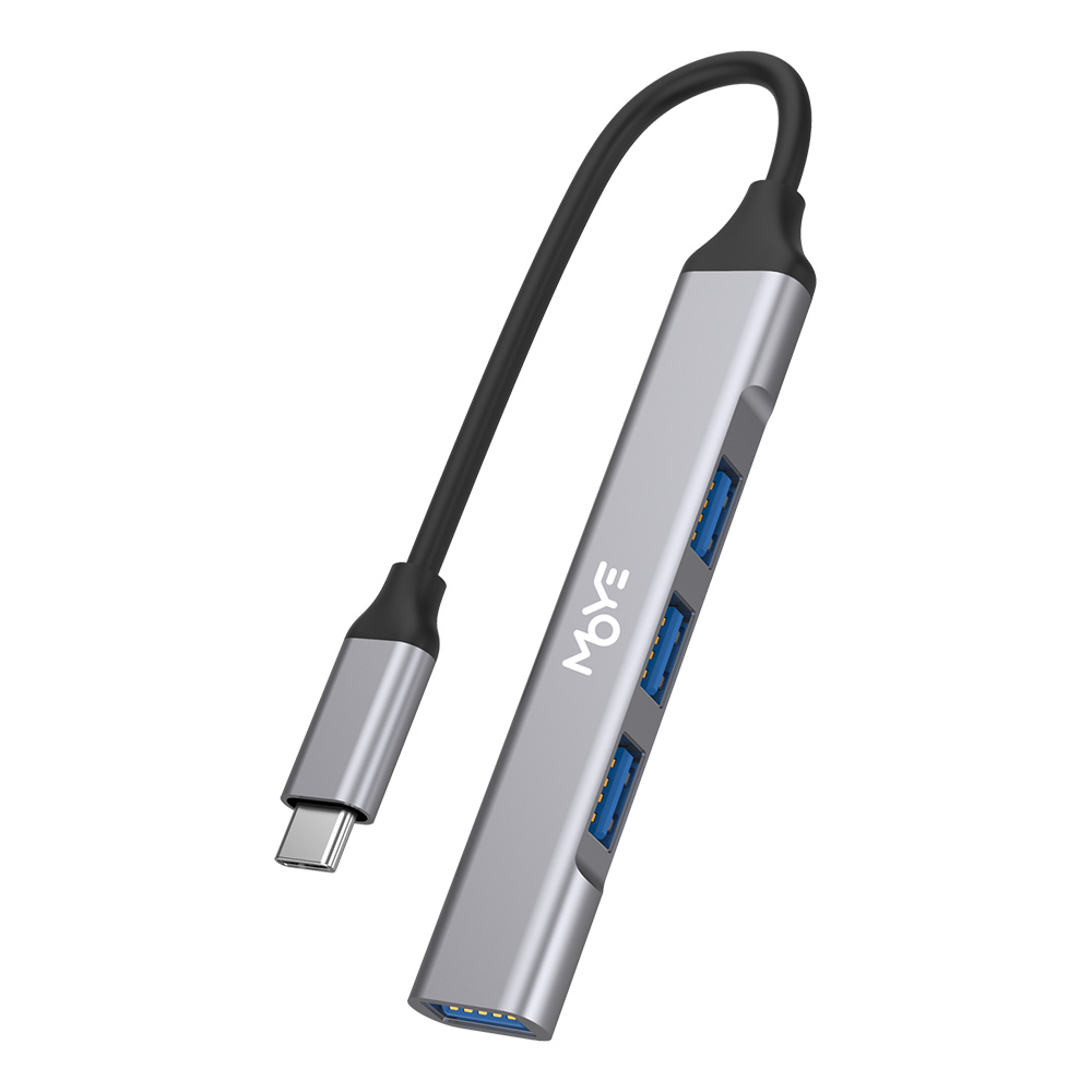 Moye Core Multiport X4 USB-C hub 1x USB 3.0 + 3x USB 2.0