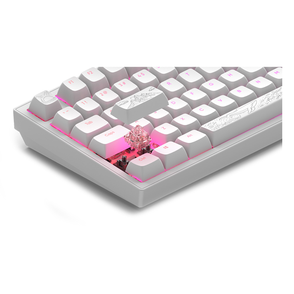 Dark Project ALU81A Terra Nostra White ANSI mehanička tastatura