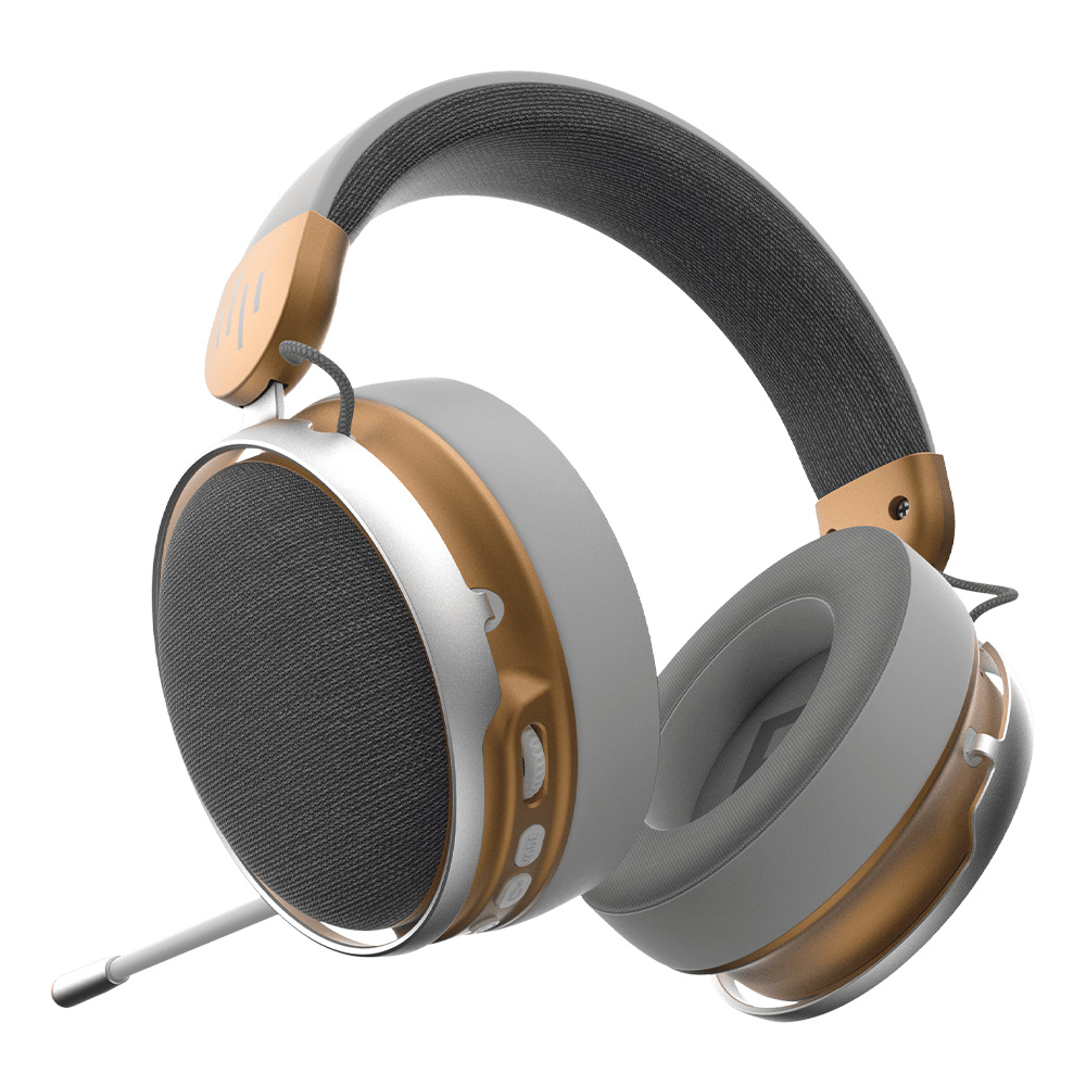 Dark Project SONO Wireless bele gejming slušalice 53 mm