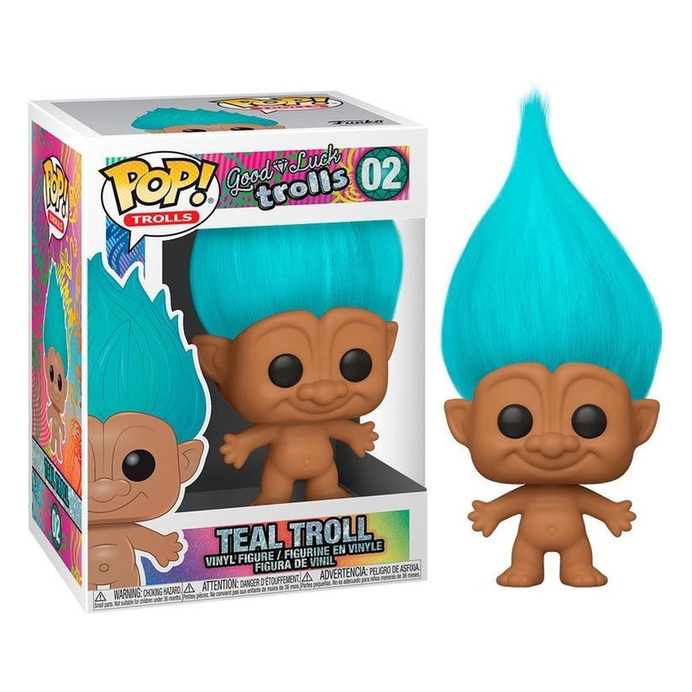 Funko POP! Good Luck Trolls Teal Troll #02 vinil figura