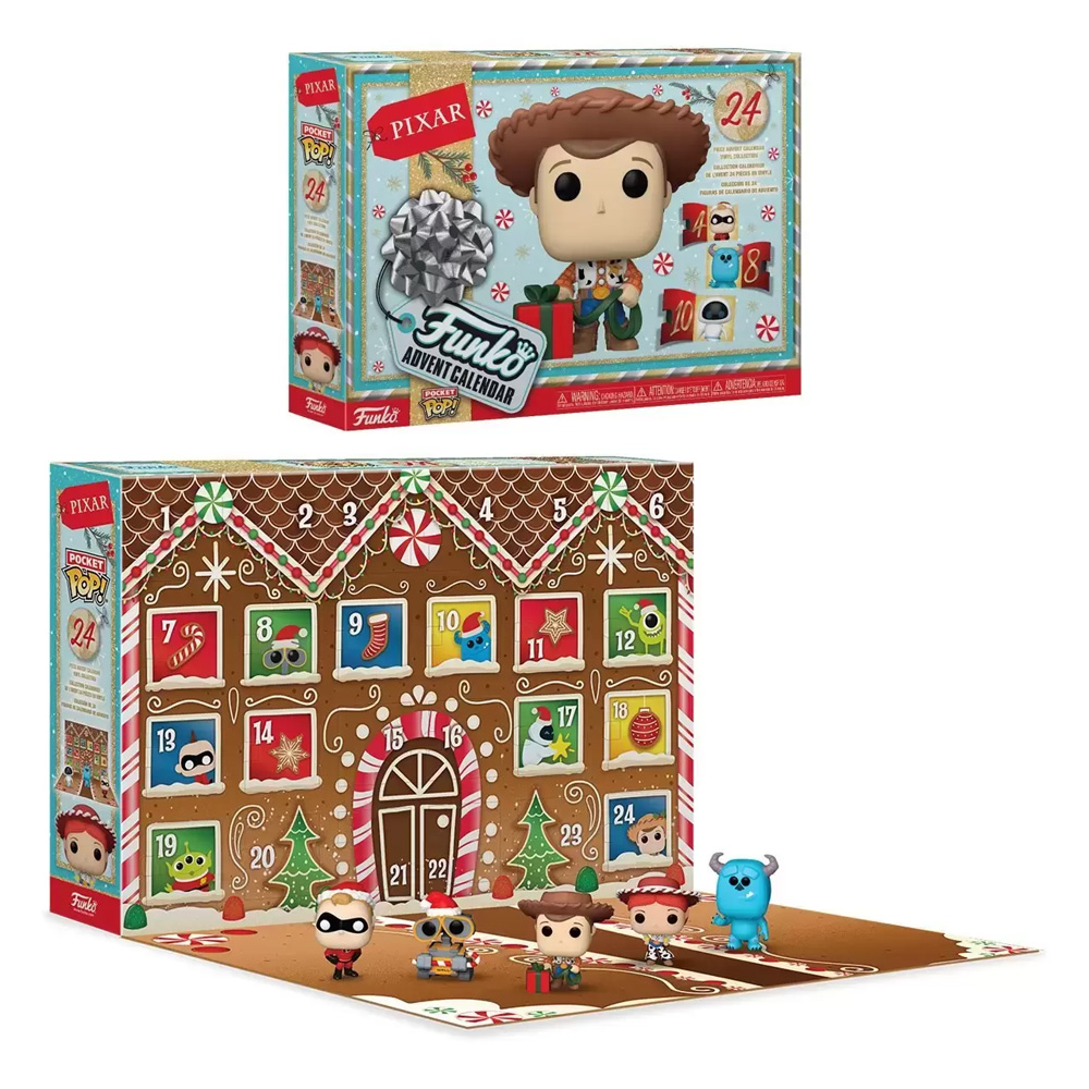 Funko Pixar Pocket Pop! adventski kalendar sa 24 figurice