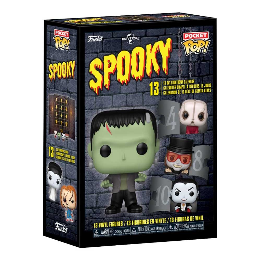 Funko Pocket POP! Universal Spooky 13-dnevni countdown kalendar