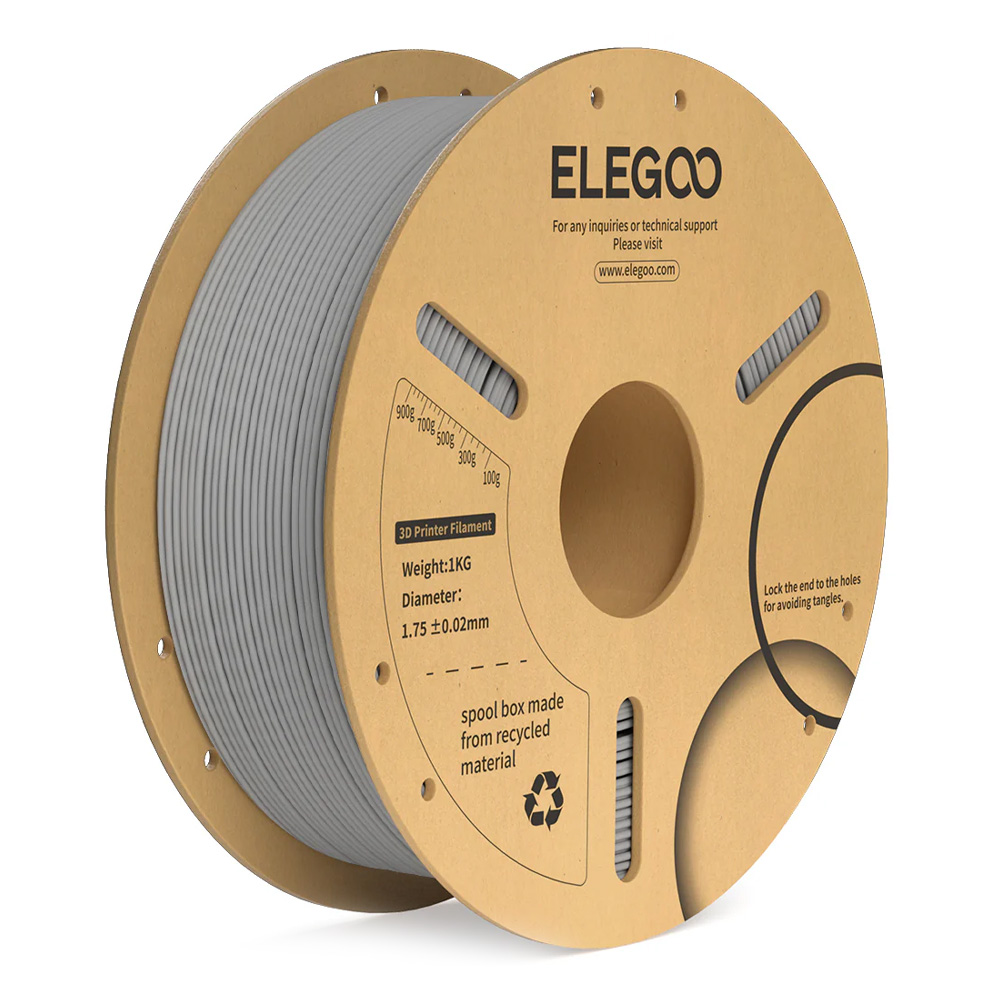 ELEGOO PLA+ filament 1.75 mm 1 kg siva
