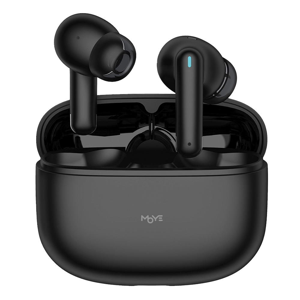 MOYE Street Beatz TWS bežične slušalice crne, Bluetooth 5.3