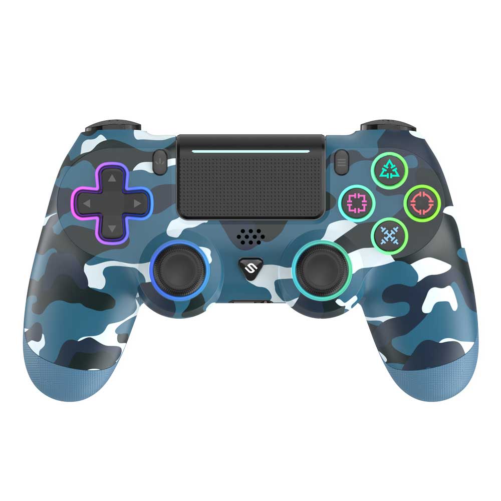 Spawn PlayPro 4 Blue Camo bežični kontroler za PS4, PS3, PC i mobilne uređaje