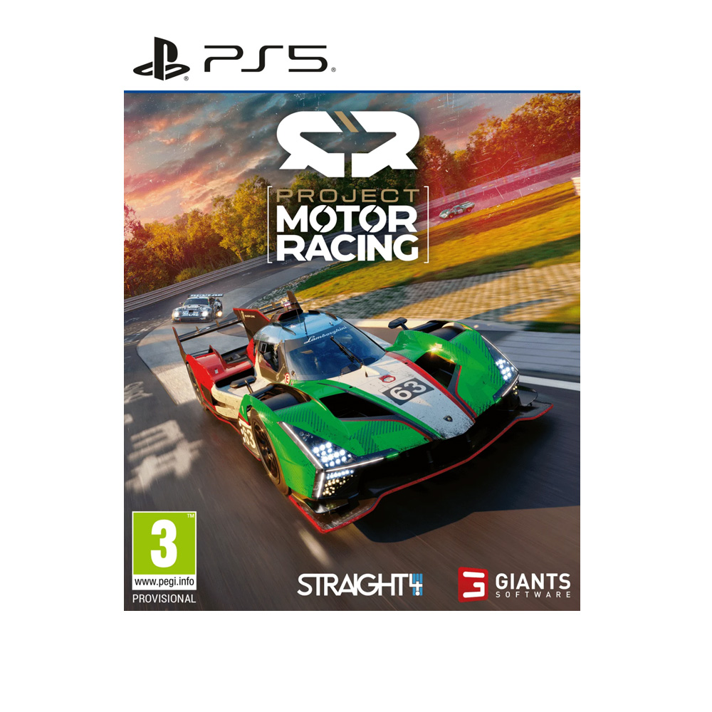 Project Motor Racing PS5 fizička igra