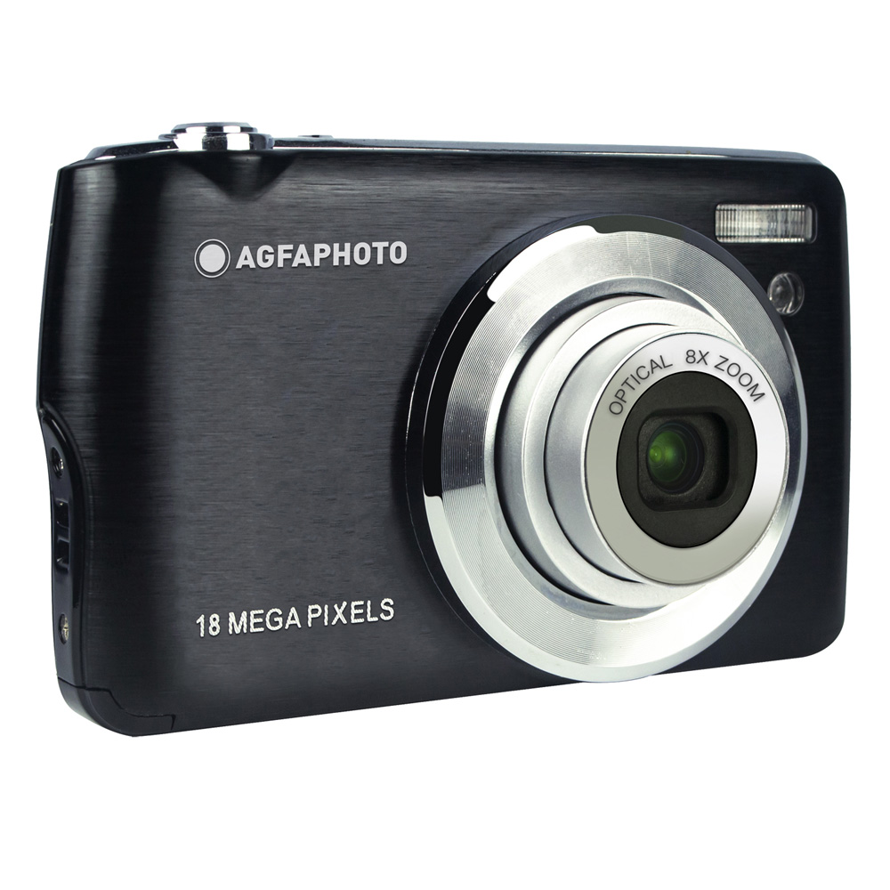 AgfaPhoto Realishot DC8200BK crni digitalni fotoaparat 8x optički zum