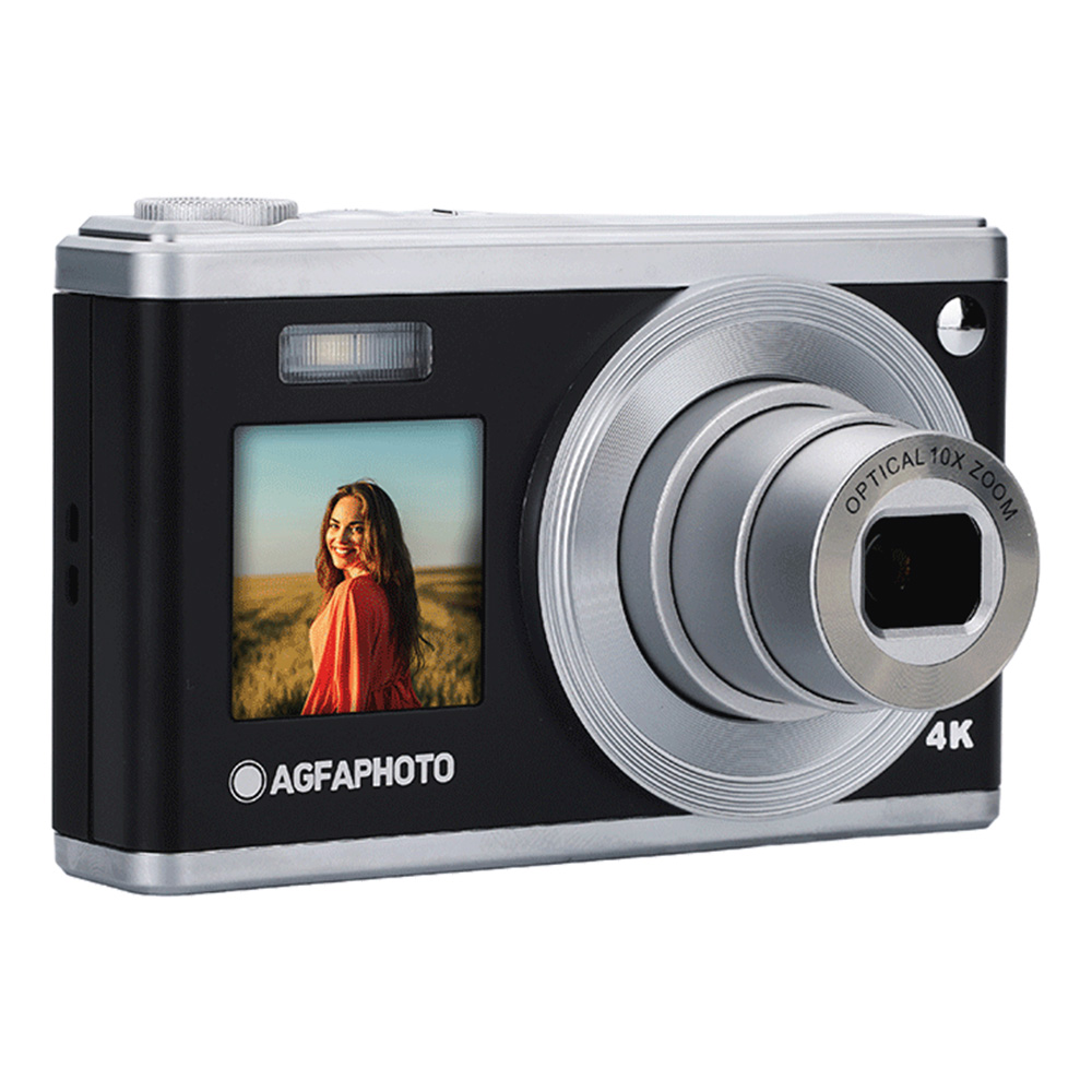 AgfaPhoto Realishot DC9200 crni digitalni fotoaparat, 24 MP, 10x optički zum
