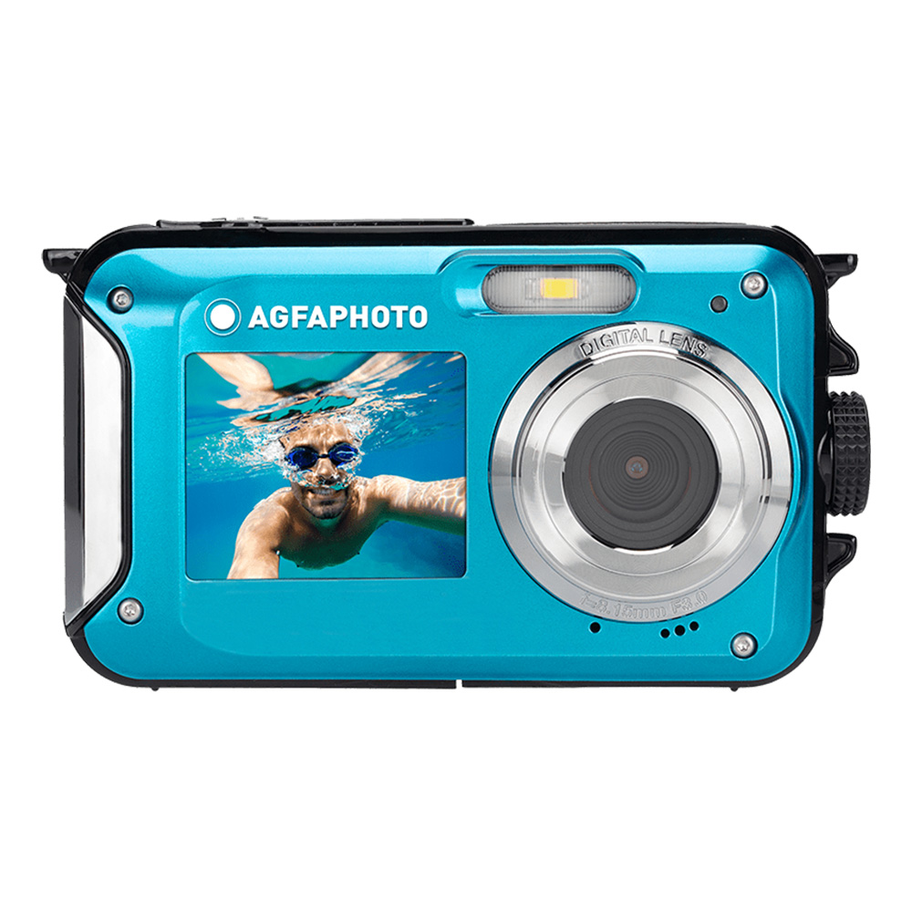 AgfaPhoto Realishot WP8000 plavi vodootporni digitalni fotoaparat 24 MP