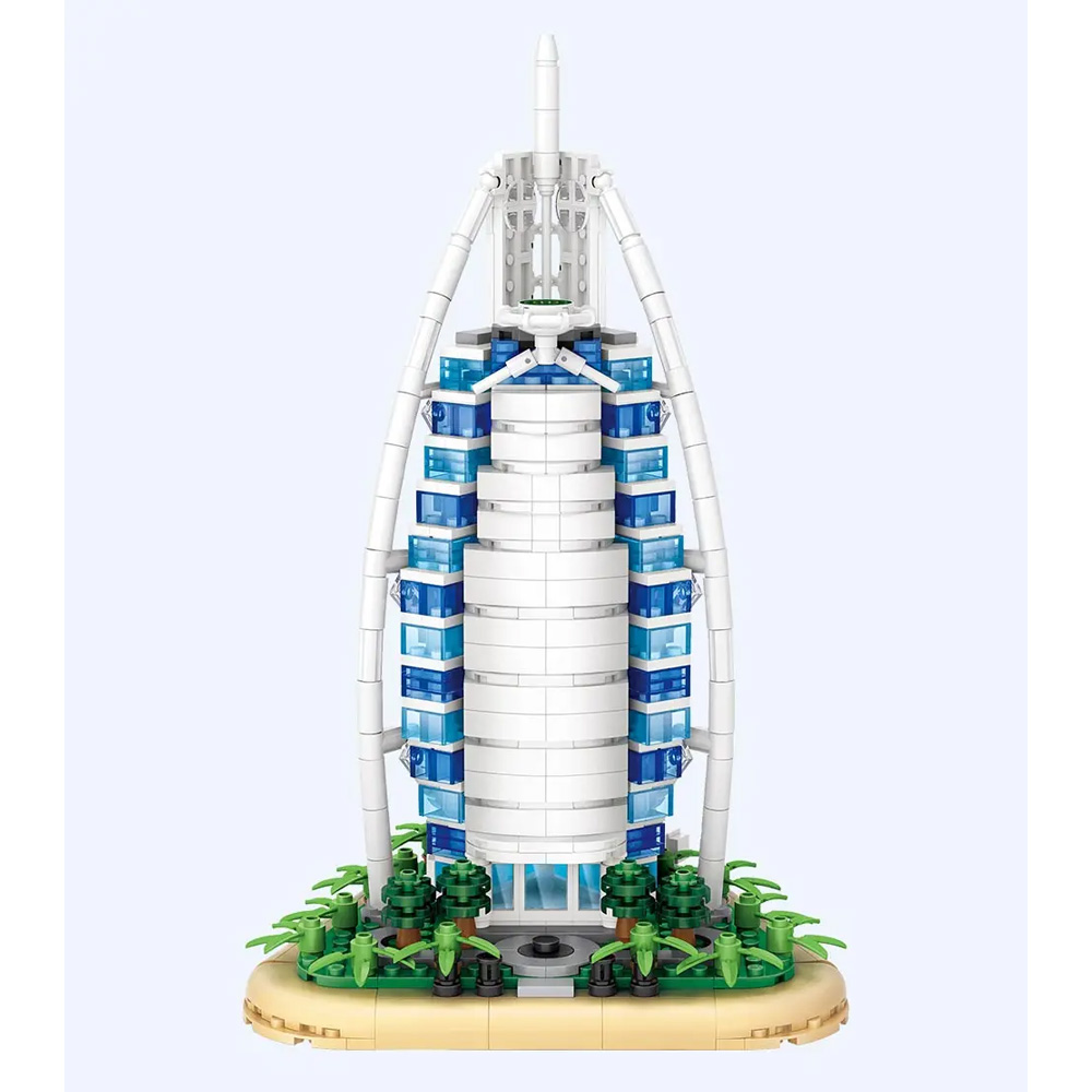LOZ 1029 Burj Al Arab mini konstruktor, 962 delova