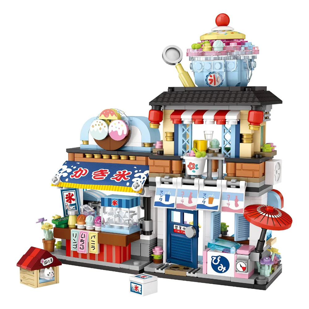 LOZ 1219 Shaved Ice Shop mini kocke 668 delova