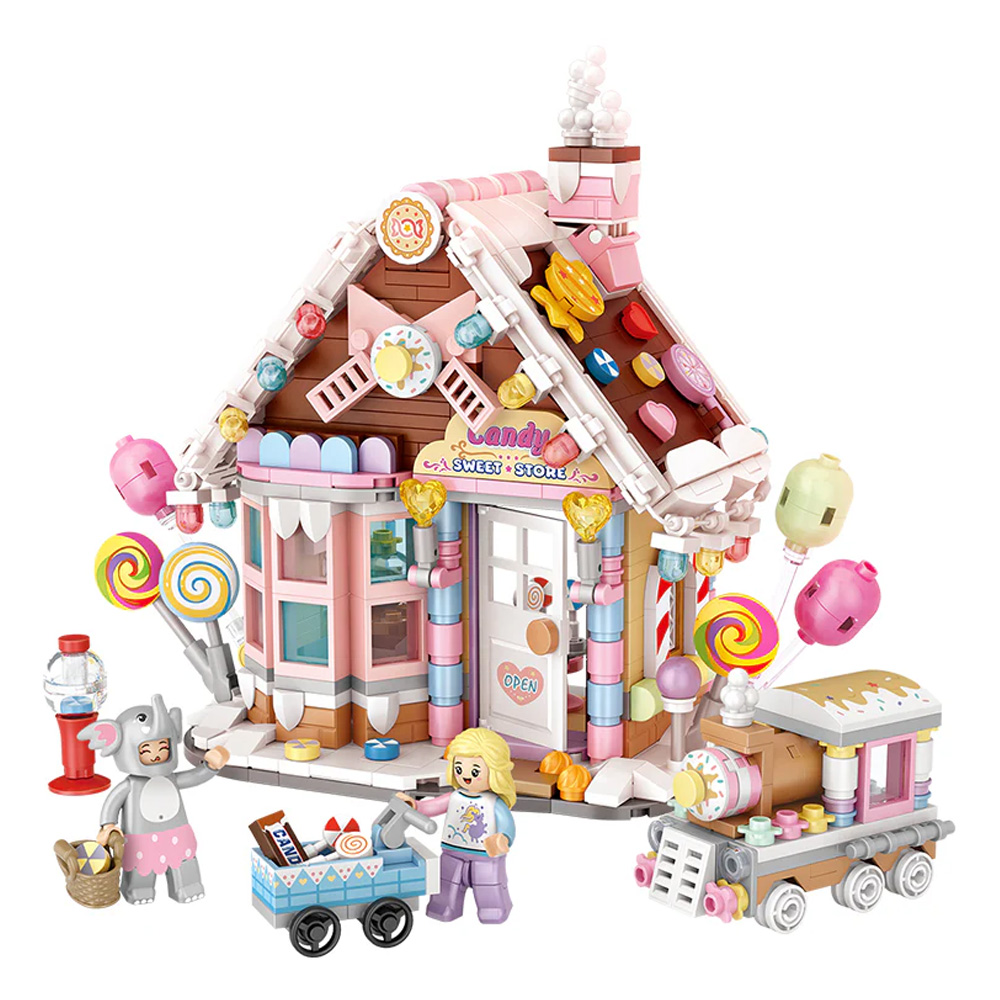 LOZ 1224 Candy House mini konstruktor, 781 deo