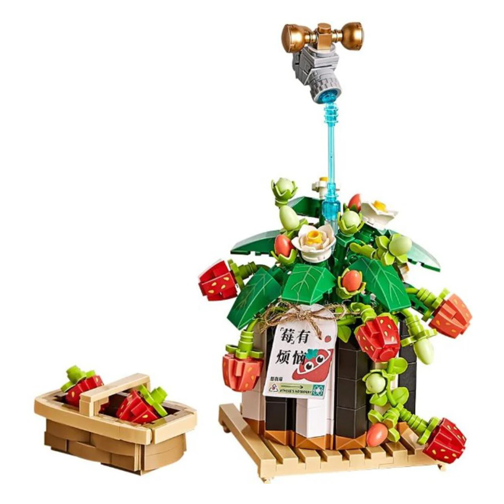 LOZ 1284 Eternal Flower Strawberry biljka od mini kockica 686 delova