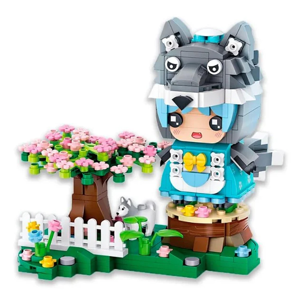 LOZ 1662 Wolf Boy mini građevinski set 448 delova