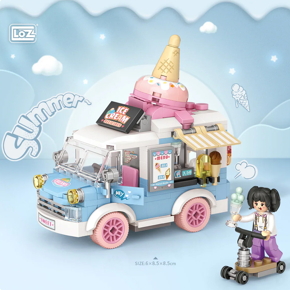 LOZ 4207 Ice Cream Car mini kocke 294 delova