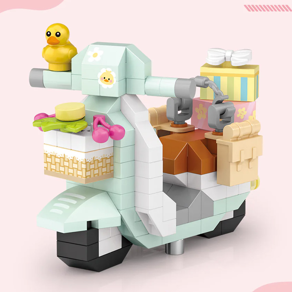 LOZ 8614 Duck Electric Vehicle mikro kocke 140 delova