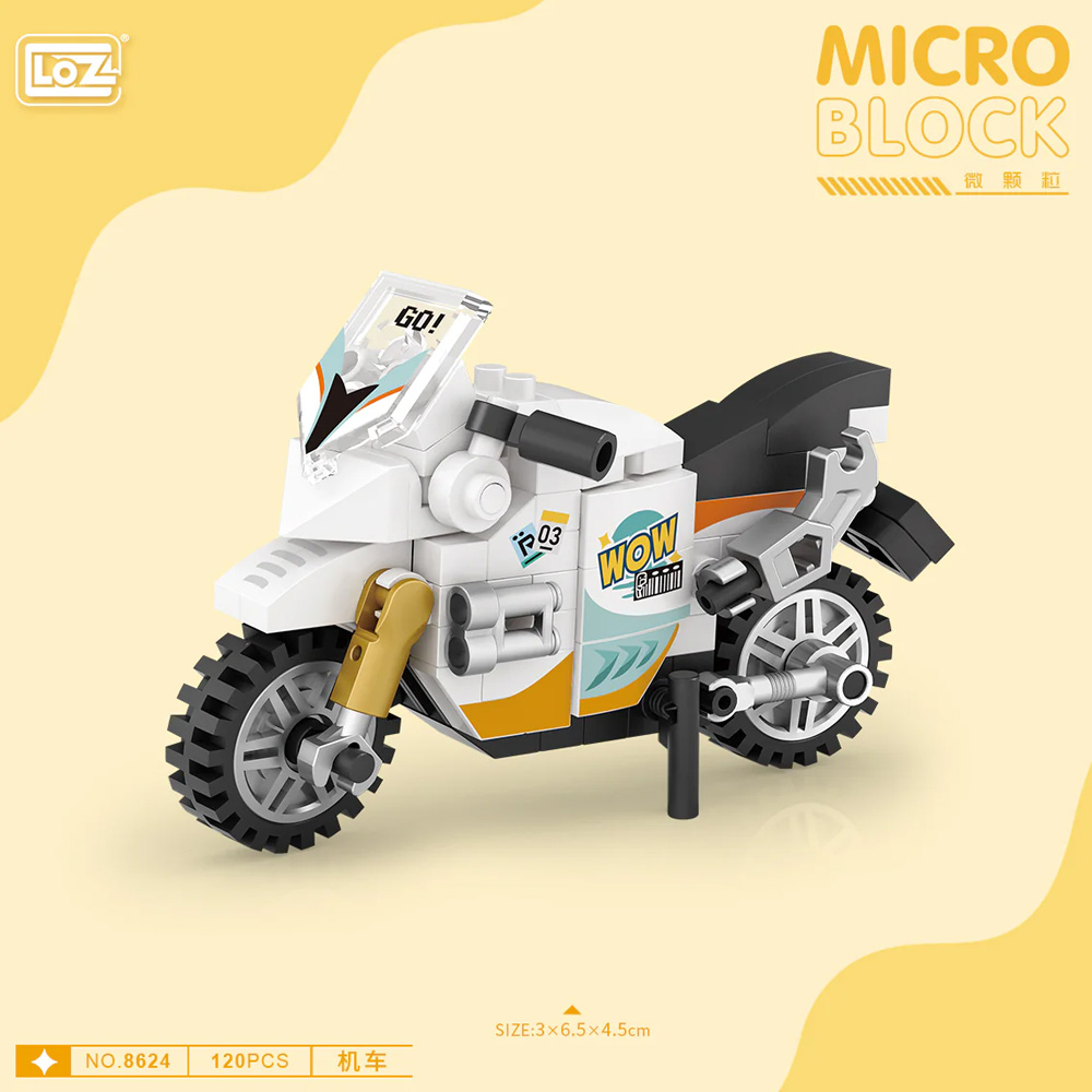 LOZ 8624 Motorcycle mini blok motocikl 120 delova