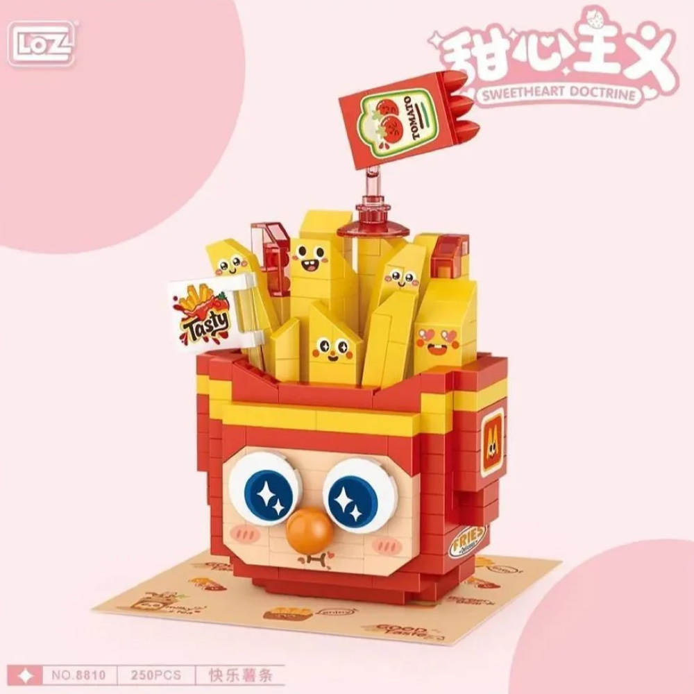 LOZ 8810 French Fries mini blok pomfrit 250 delova