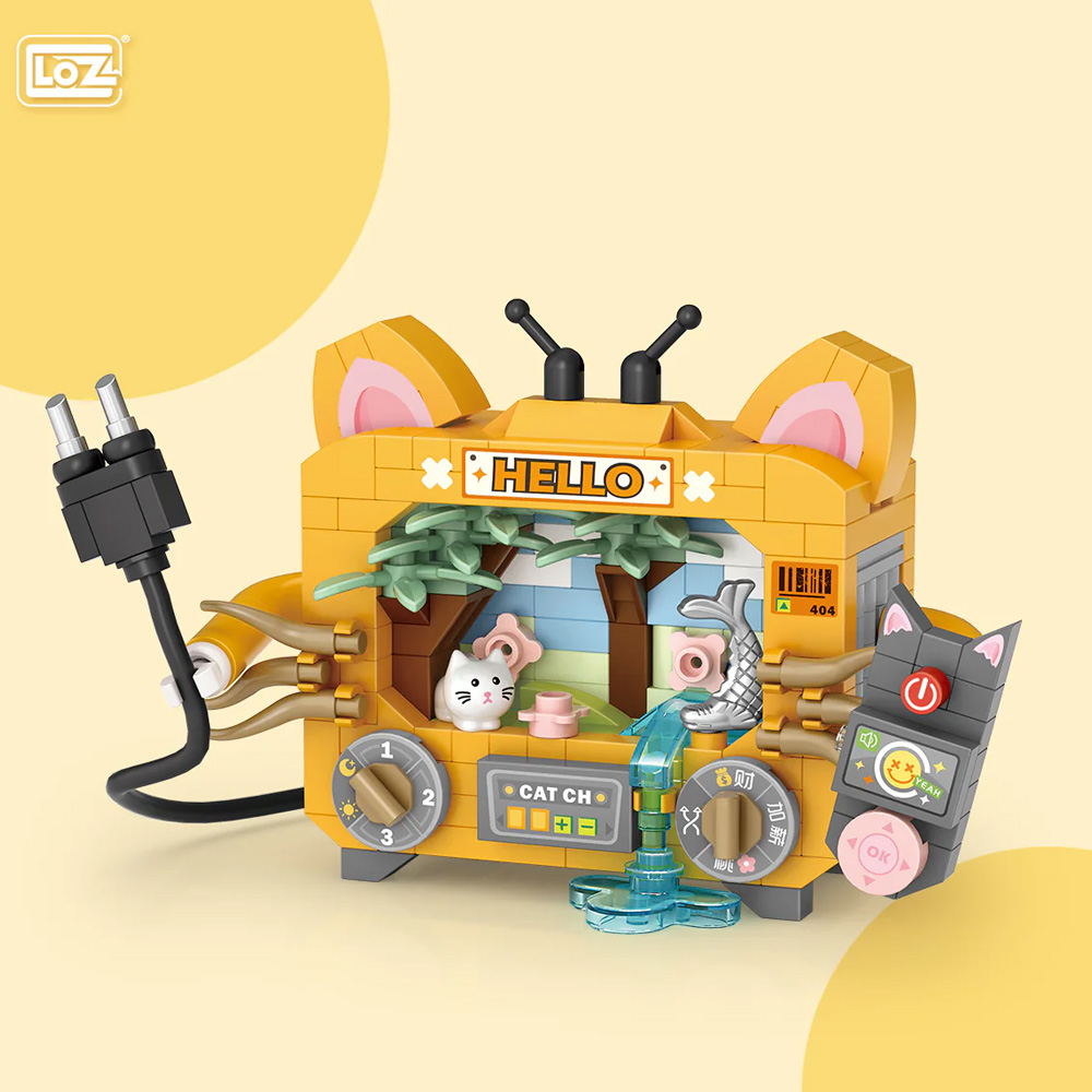 LOZ 8822 Television mini blok retro televizor 360 delova
