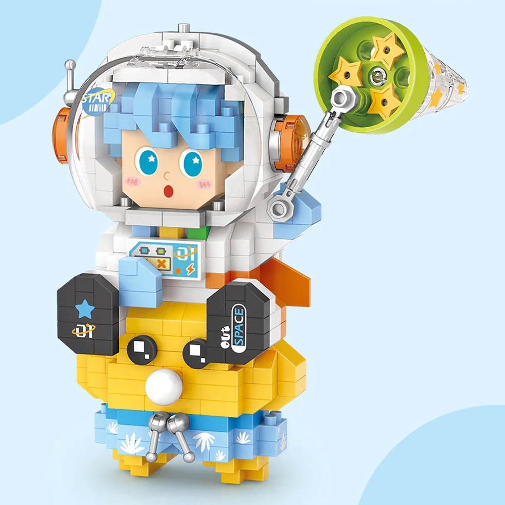 LOZ 8827 Astronaut Boy mini blok astronaut 390 delova