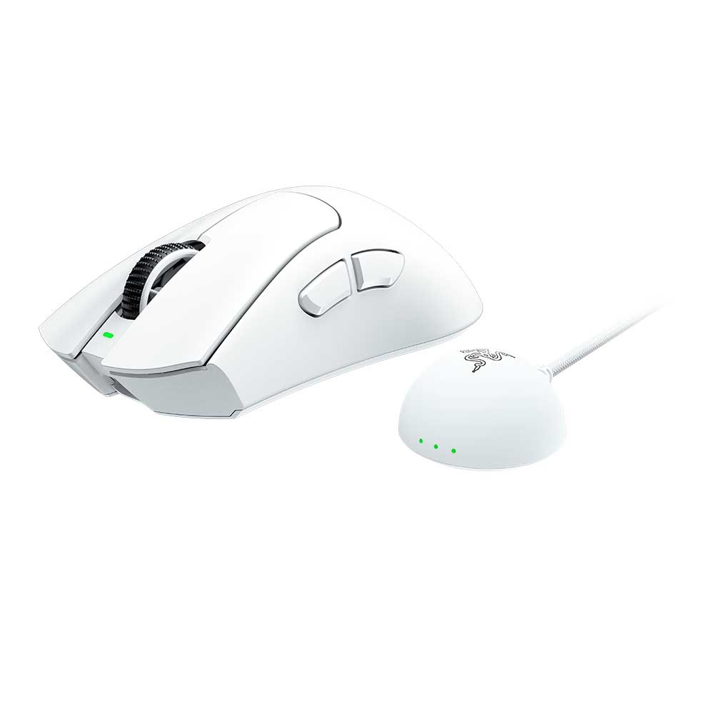 Razer DeathAdder V4 Pro White Edition bežični gejmerski miš