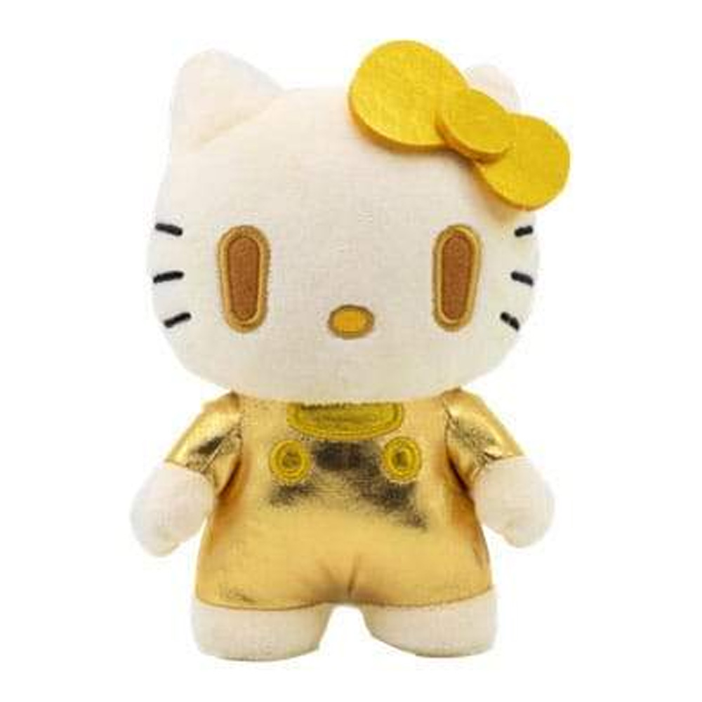 YuMe Hello Kitty Golden Edition plišana figura 18 cm