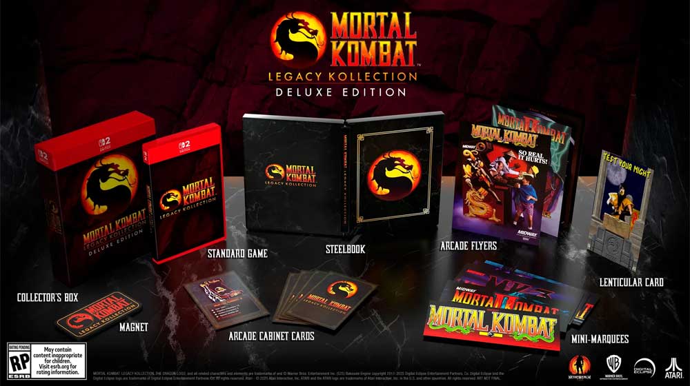Mortal Kombat: Legacy Kollection Deluxe Edition Nintendo Switch fizička igra