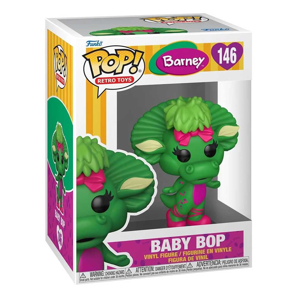 Funko POP! Retro Toys Barney S1 Baby Bop #146 vinil figura